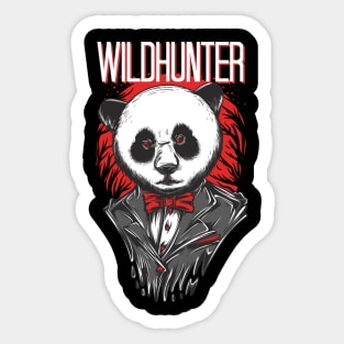 Wild Hunter Panda Sticker